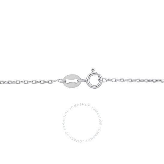 다이아몬드 컷 케이블 체인 팔찌 플래티넘 AMOUR Diamond Cut Cable Chain Bracelet In Platinum, - 7 In. JMS009413