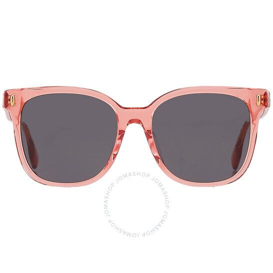 토리 버치 다크 그레이 스퀘어 여성 선글라스 Tory Burch Dark Grey Square Ladies Sunglasses TY7203U 199087 53 TY7203U 199087 53