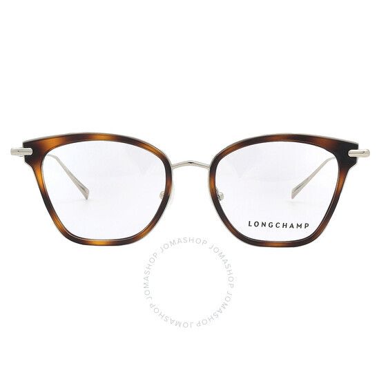 스퀘어 여성 Longchamp Demo Square Ladies Eyeglasses LO2635 214 52 LO2635 214 52