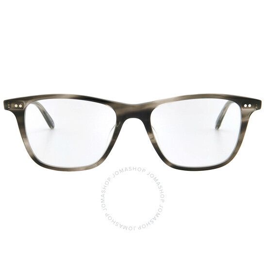 스퀘어 Garrett Leight HAYES Demo Square Eyeglasses 1141 BKSLT 50 1141 BKSLT 50