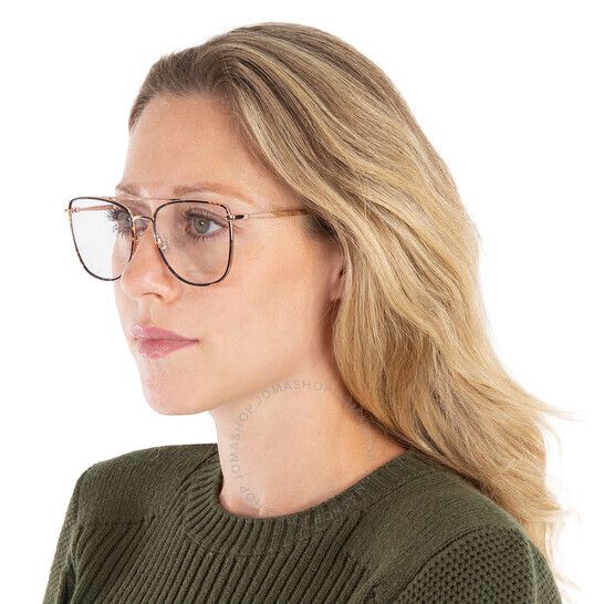 지미 추 여성 Jimmy Choo Demo Rectangular Ladies Eyeglasses JC250 006J 55 JC250 006J 55