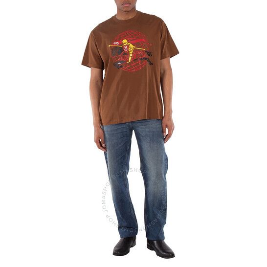버버리 그래픽 티셔츠 Burberry Equestrian Knight Graphic T-Shirt 8065143