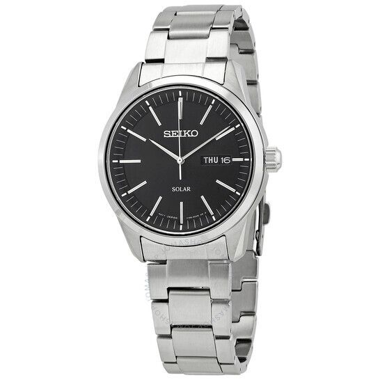 블랙 다이얼 남성 시계 Seiko Conceptual Black Dial Men's Watch SNE527 SNE527