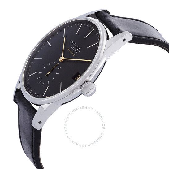 오리온 오토매틱 블랙 다이얼 남성 시계 Nomos Orion Neomatik 41 Automatic Black Dial Men's Watch 366 366