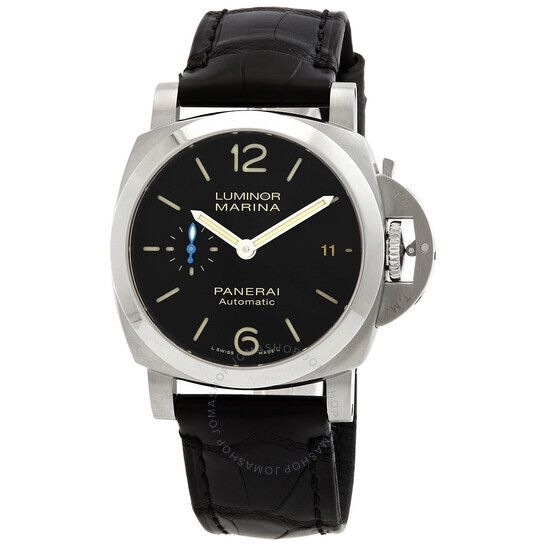 오토매틱 블랙 다이얼 남성 시계 Panerai Luminor Automatic Black Dial Men's Watch PAM01372 PAM01372