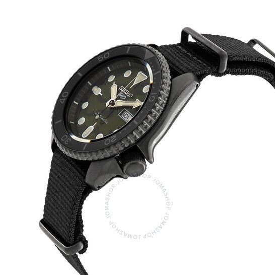 스포츠 오토매틱 그린 다이얼 남성 시계 Seiko 5 Sports Automatic Green Dial Men's Watch SRPJ37 SRPJ37