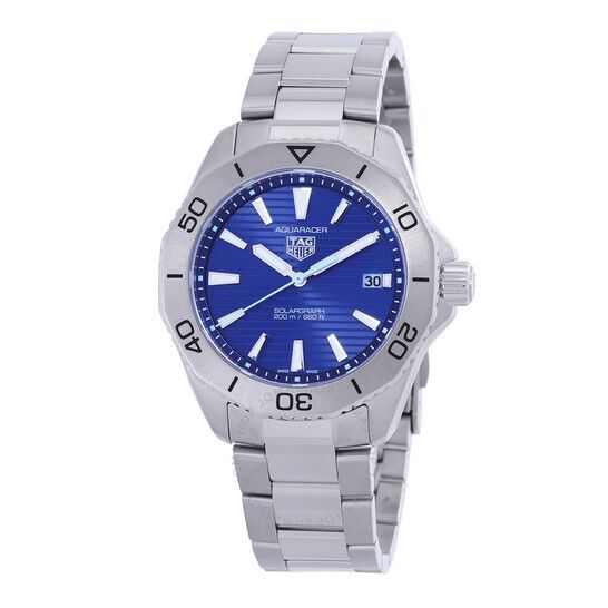 태그 아쿠아레이서 블루 다이얼 남성 시계 Tag Heuer Aquaracer Professional 200 Solargraph Blue Dial Men's Watch WBP1113.BA0000 WBP1113.BA0000
