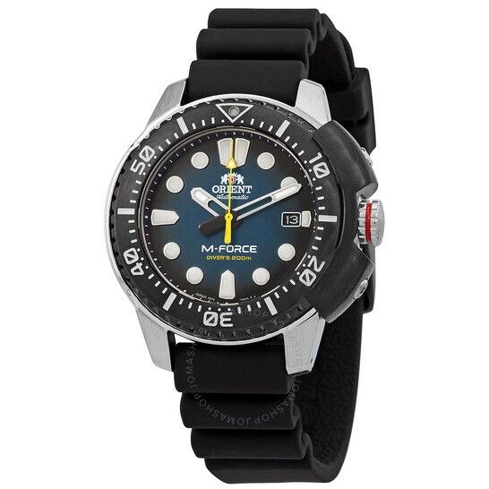 오토매틱 블루 다이얼 남성 시계 Orient M-Force Automatic Blue Dial Men's Watch RA-AC0L04L00B RA-AC0L04L00B