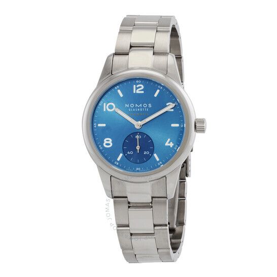 클럽 스포츠 오토매틱 블루 다이얼 남성 시계 Nomos Club Sport Neomatik Automatic Polar Blue Dial Men's Watch 750 750