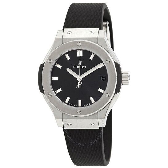 클래식 퓨젼 쿼츠 블랙 다이얼 여성 시계 Hublot Classic Fusion Quartz Black Dial Ladies Watch 581.NX.1470.RX 581.NX.1470.RX