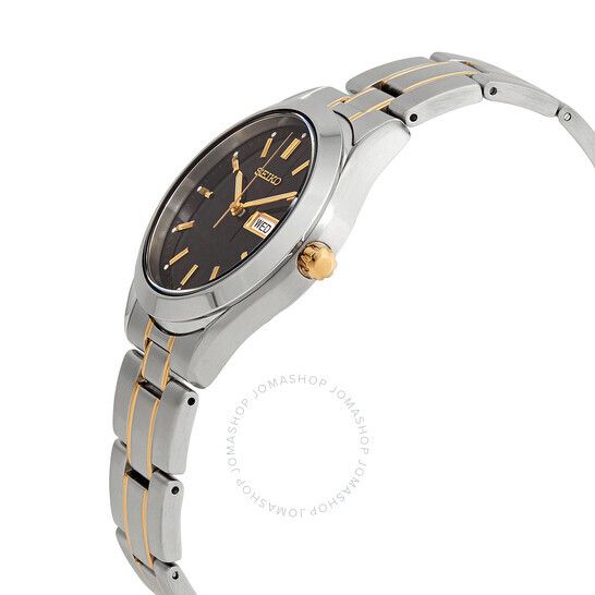 에센셜 쿼츠 블랙 다이얼 남성 시계 Seiko Essentials Quartz Black Dial Men's Watch SUR363 SUR363