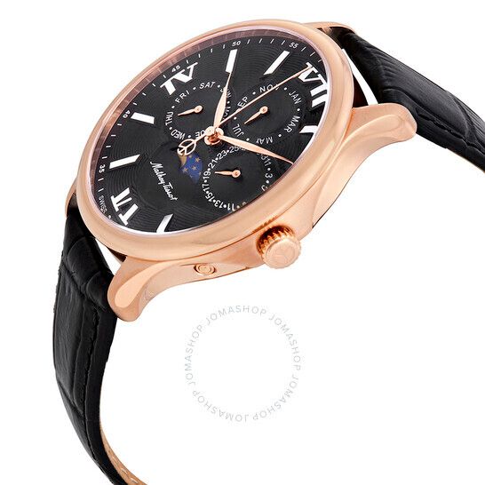에드몬드 문 블랙 다이얼 남성 시계 Mathey-Tissot Edmond Moon Phase Black Dial Men's Watch H1886RPN H1886RPN