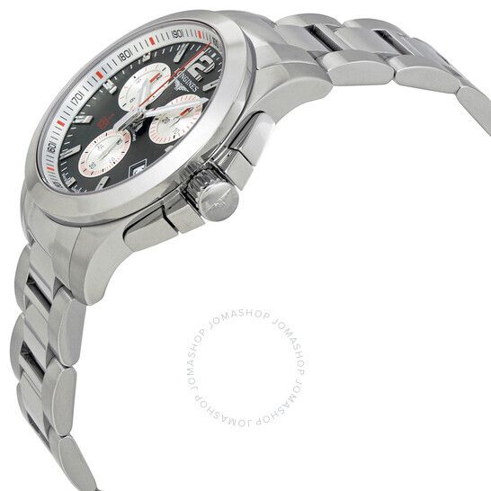 크로노그라프 그레이 다이얼 남성 시계 Longines Conquest Chronograph Grey Dial Men's Watch L3.700.4.79.6 L3.700.4.79.6