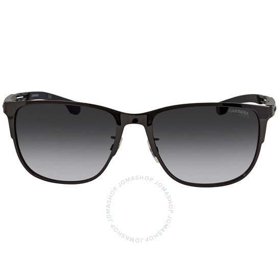 까레라 그레이 그라디언트 남성 선글라스 Carrera Grey Gradient Rectangular Men's Sunglasses CARRERA 4014/GS 0V81/9O 58 CARRERA 4014/GS 0V81/9O 58