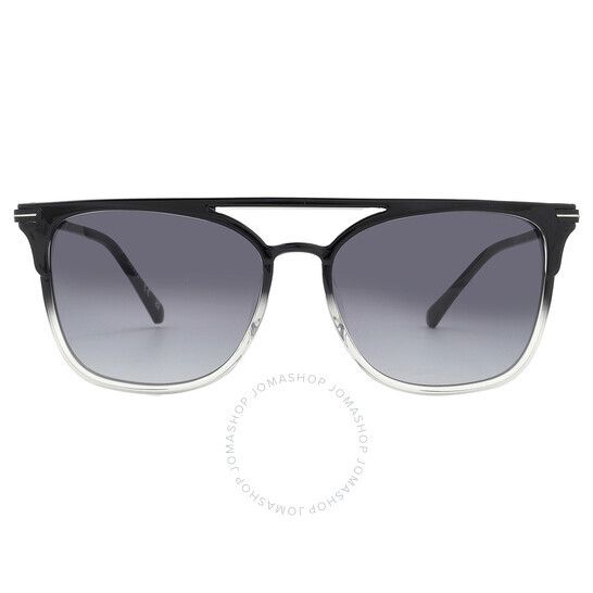 스모크 그라디언트 남성 선글라스 Guess Factory Smoke Gradient Browline Men's Sunglasses GF5077 01B 59 GF5077 01B 59