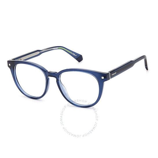 오발 남여공용 Polaroid Demo Oval Unisex Eyeglasses PLD D445 0ZX9 50 PLD D445 0ZX9 50