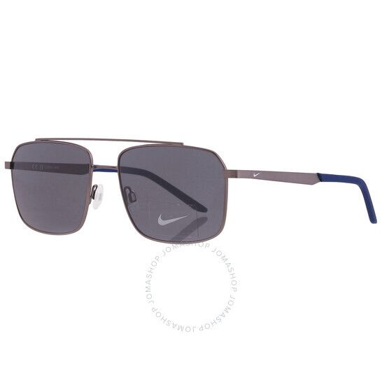그레이 남성 선글라스 스트라이크 Nike Grey Navigator Men's Sunglasses NIKE TRAVELER STRIKE IB3676X 012 58 NIKE TRAVELER STRIKE IB3676X 012 58