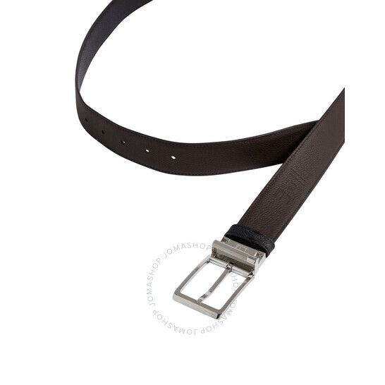 리버시블 가죽 벨트 Dunhill Reversible 35mm Cadogan Leather Belt, Size 42" DU24F4T21AP001