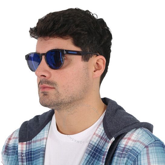 캘빈 클라인 블루 남여공용 선글라스 Calvin Klein Blue Phantos Unisex Sunglasses CKJ22609S 050 53 CKJ22609S 050 53