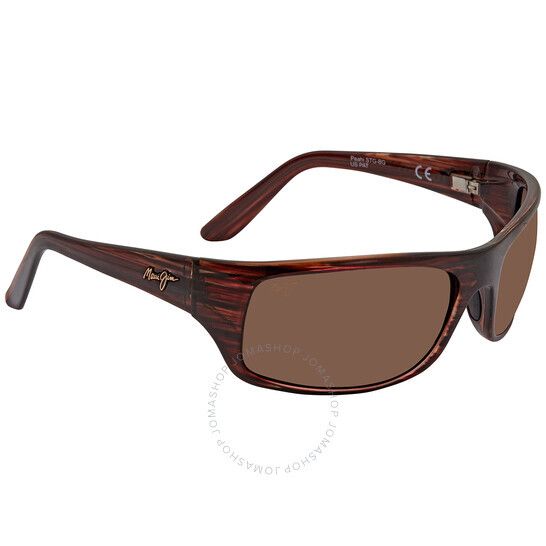 짐 남여공용 선글라스 Maui Jim Peahi HCL Bronze Rectangular Unisex Sunglasses H202-10 65 H202-10 65