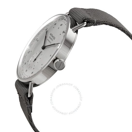 메트로 오토매틱 화이트 다이얼 남성 시계 Nomos Metro Neomatik Automatic White Dial Men's Watch 1165 1165