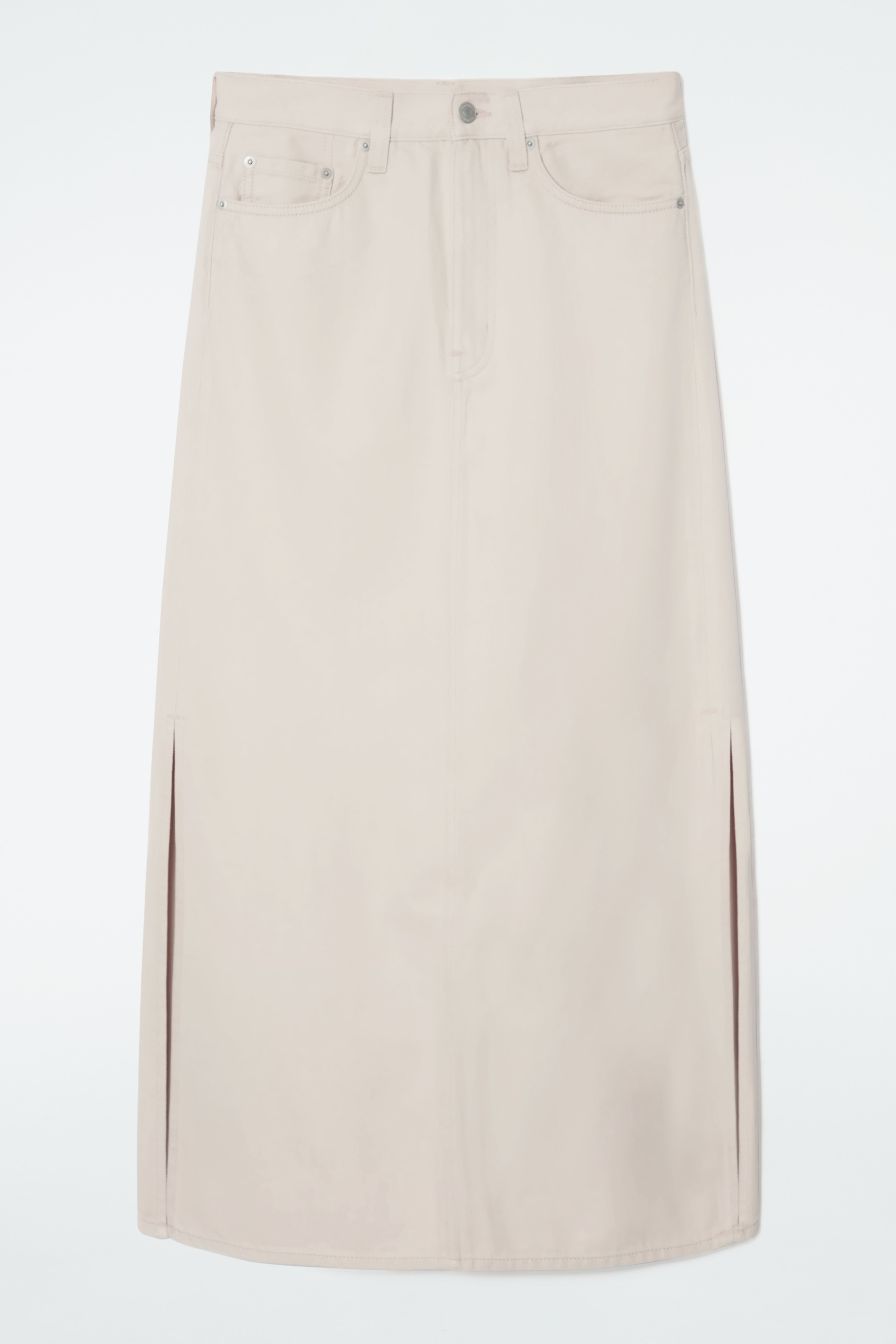 데님 맥시 스커트 DENIM MAXI SKIRT 1243254001