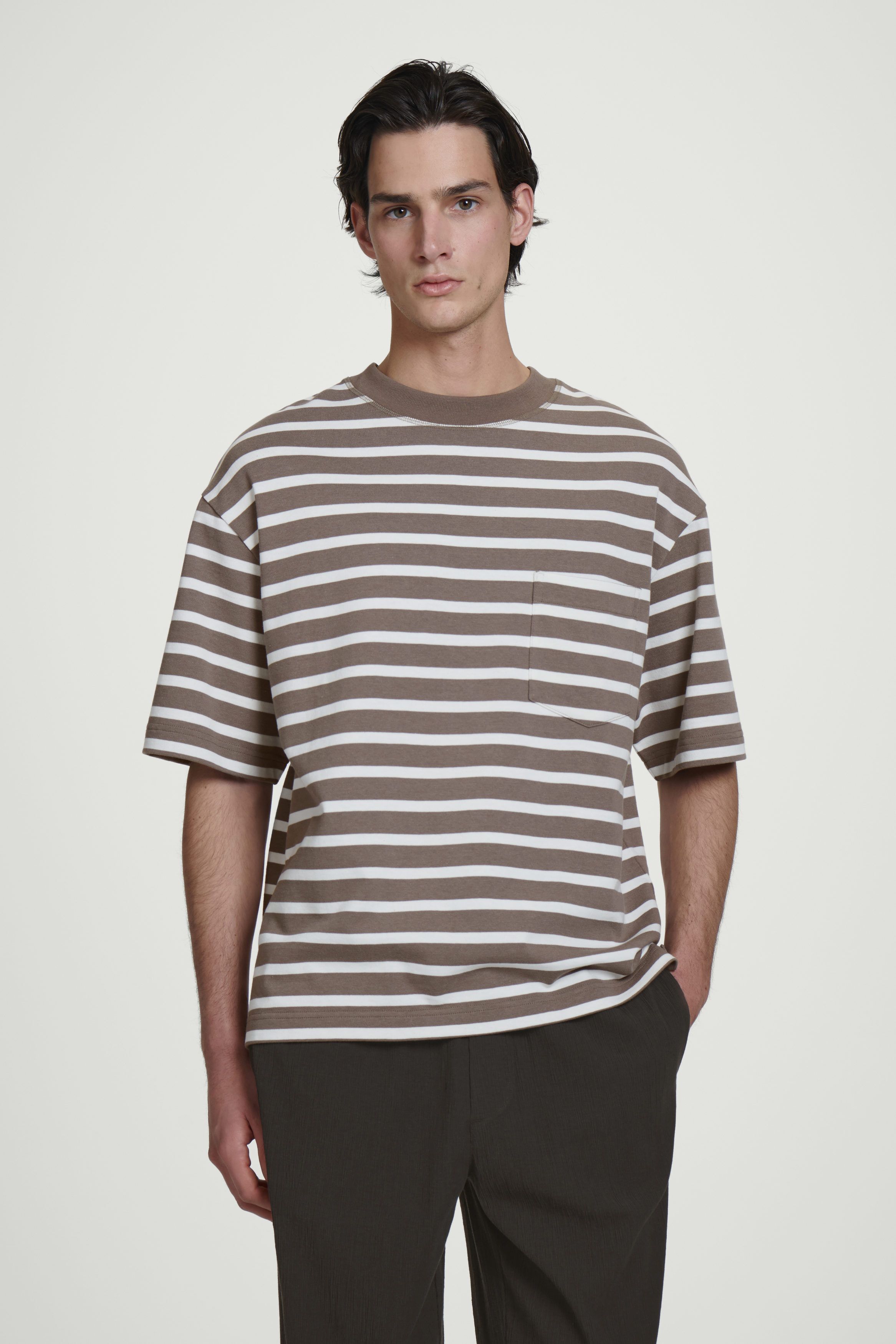 오버사이즈 코튼 티셔츠 OVERSIZED HEAVYWEIGHT COTTON T-SHIRT 1147848019