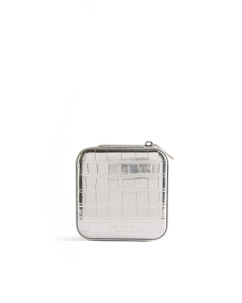 크록 이펙트 케이스 Hazelli Croc Effect Jewelry Case 5432890