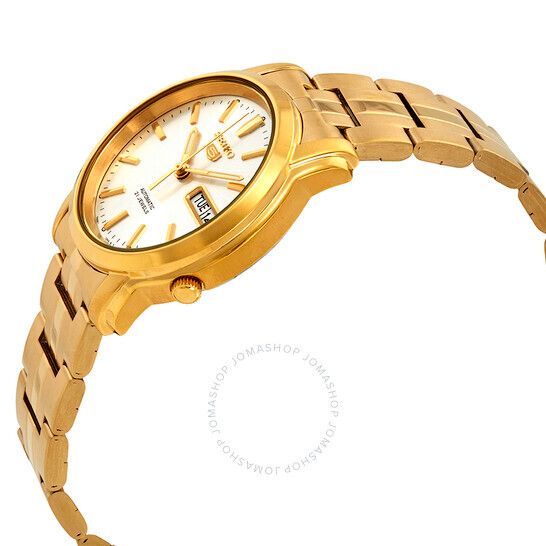 오토매틱 실버 다이얼 남성 시계 Seiko Series 5 Automatic Silver Dial Men's Watch SNKK74 SNKK74