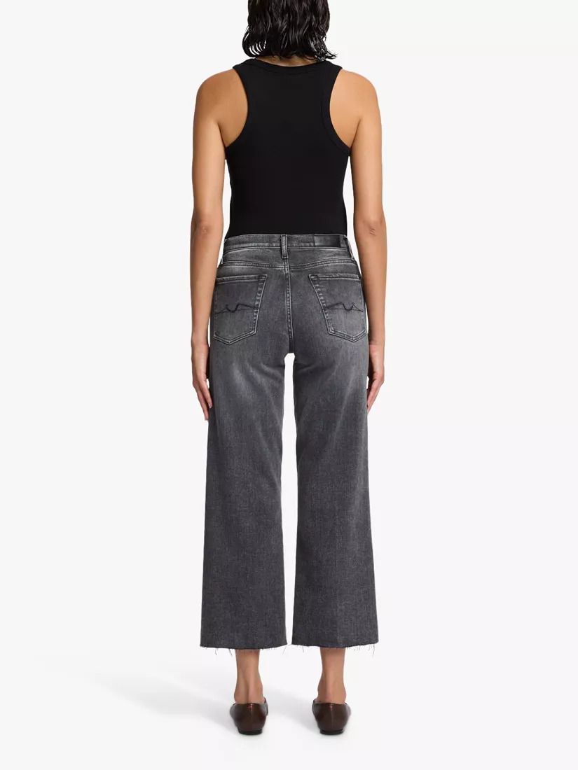 알렉사 크롭 데님 Alexa Cropped Jeans 112813824 Dark Grey