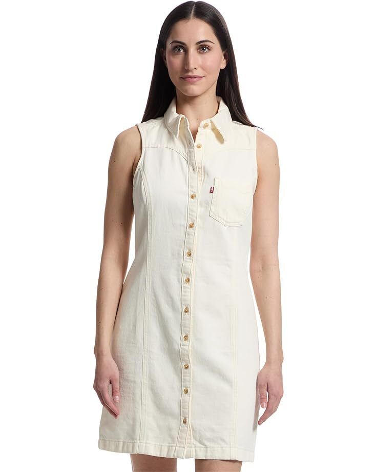 여성 프리미엄 데님 민소매 드레스 Women's Levi's® Premium Zeda Denim Sleeveless Dress  100013611106243