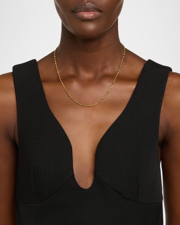 체인 목걸이 20k 3mm Disco Ball Chain Necklace, 18"L prod282430089YG