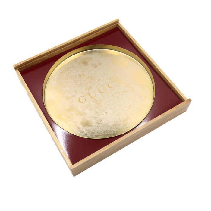 문 중고 VIP Moon brass 플레이트 메탈 트레이 aa50987