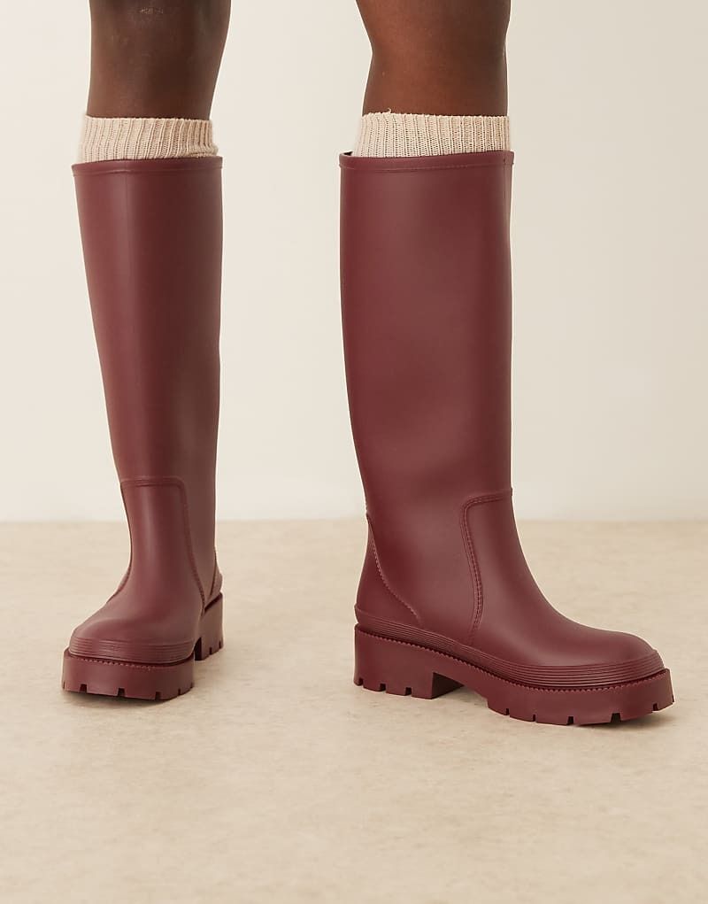 Ginny   Gummistiefel in Burgunderrot 207875933Dark Cherry