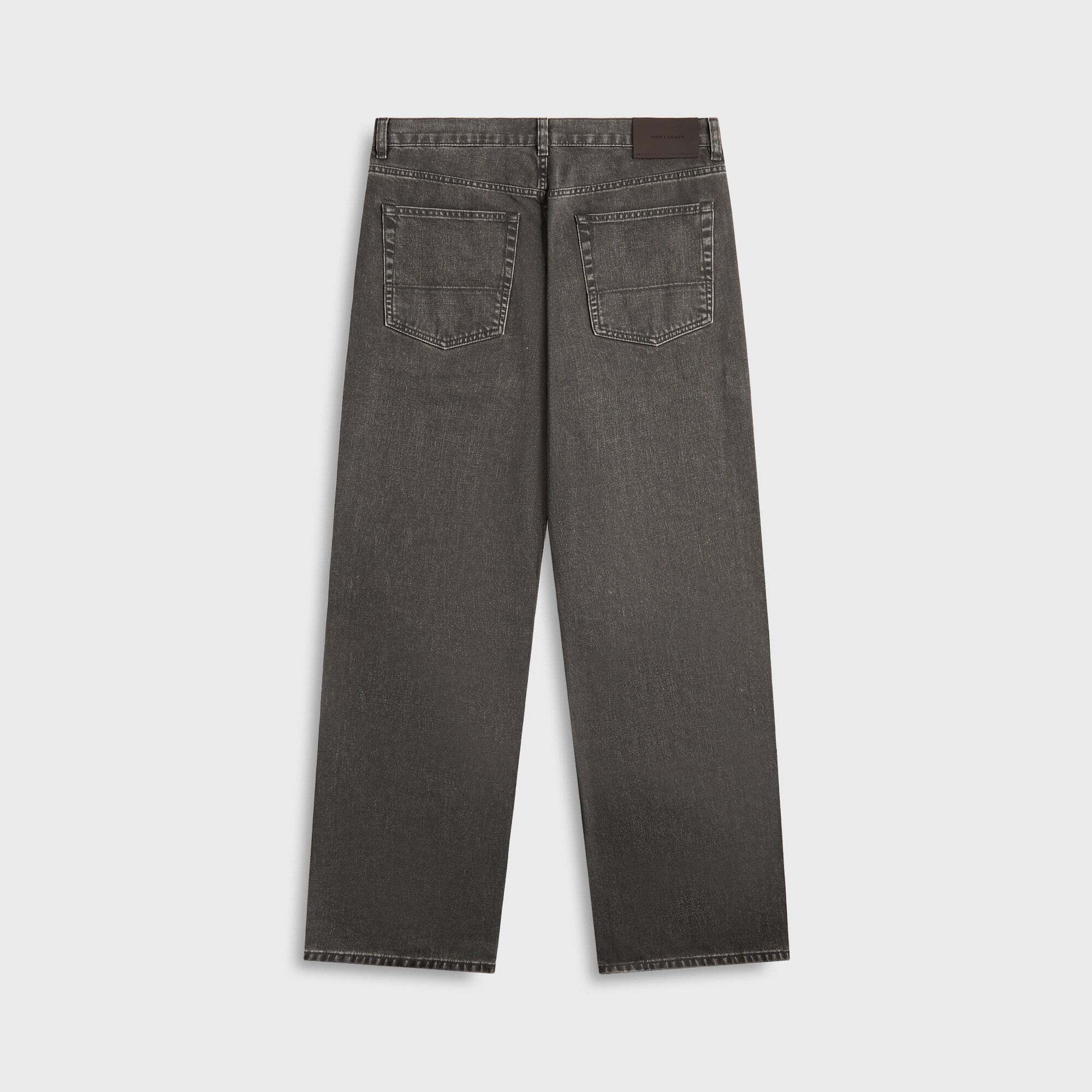 컷 데님 블랙 워시 Our Legacy Third Cut Denim - Black Coated Wash 8285336436864