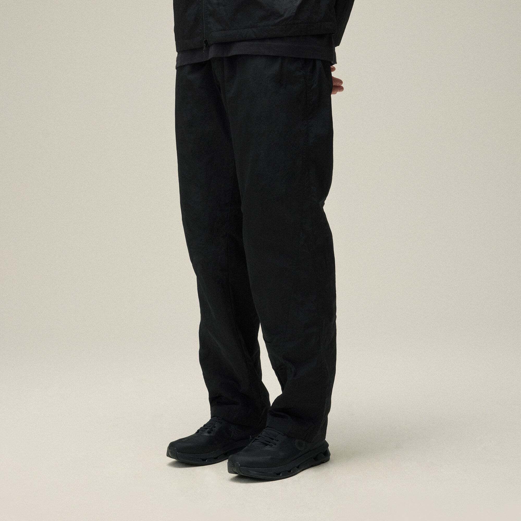 더블 바지 블랙 Kith Double Weave Lance Trouser - Black 8284978315392