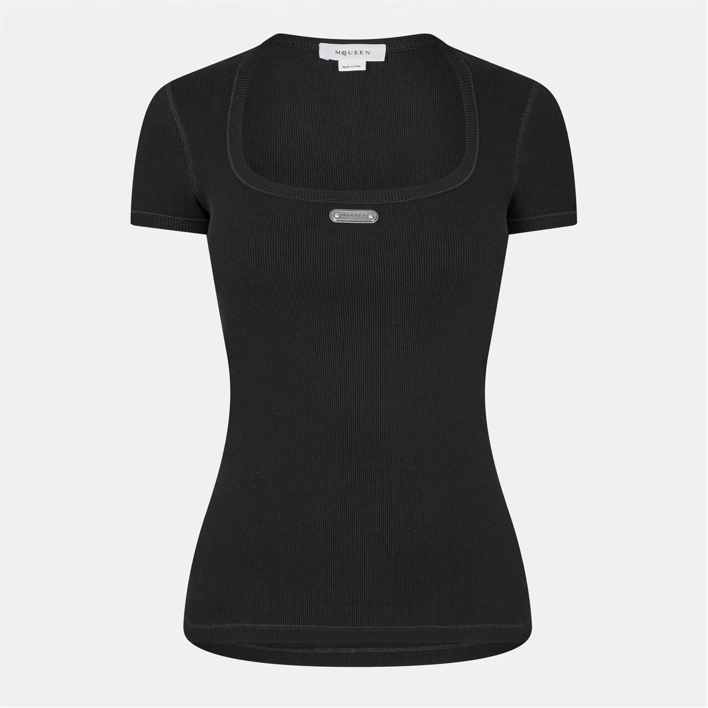 알렉스 로고 티셔츠 Alex Logo Tee Ld52 650877 Black