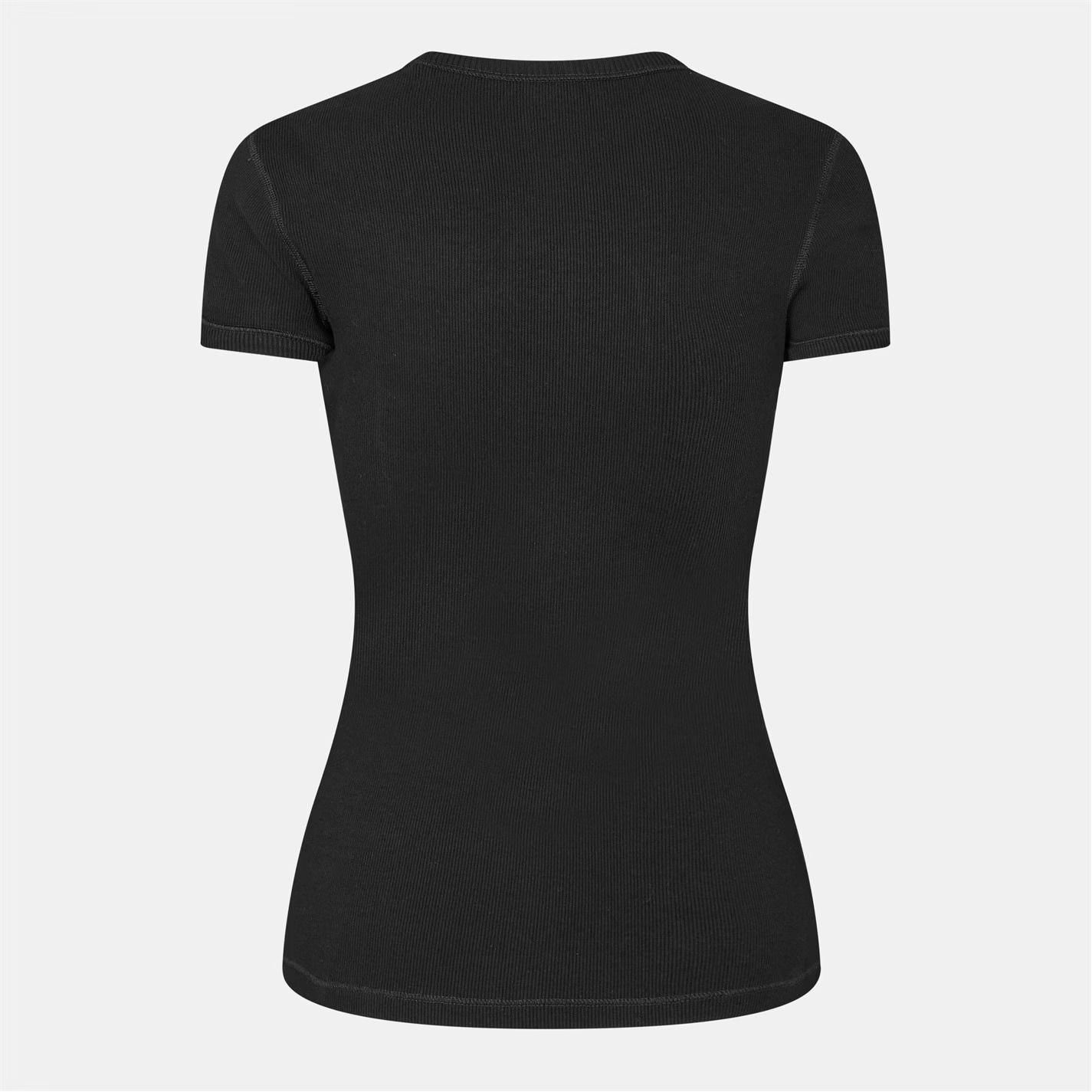 알렉스 로고 티셔츠 Alex Logo Tee Ld52 650877 Black