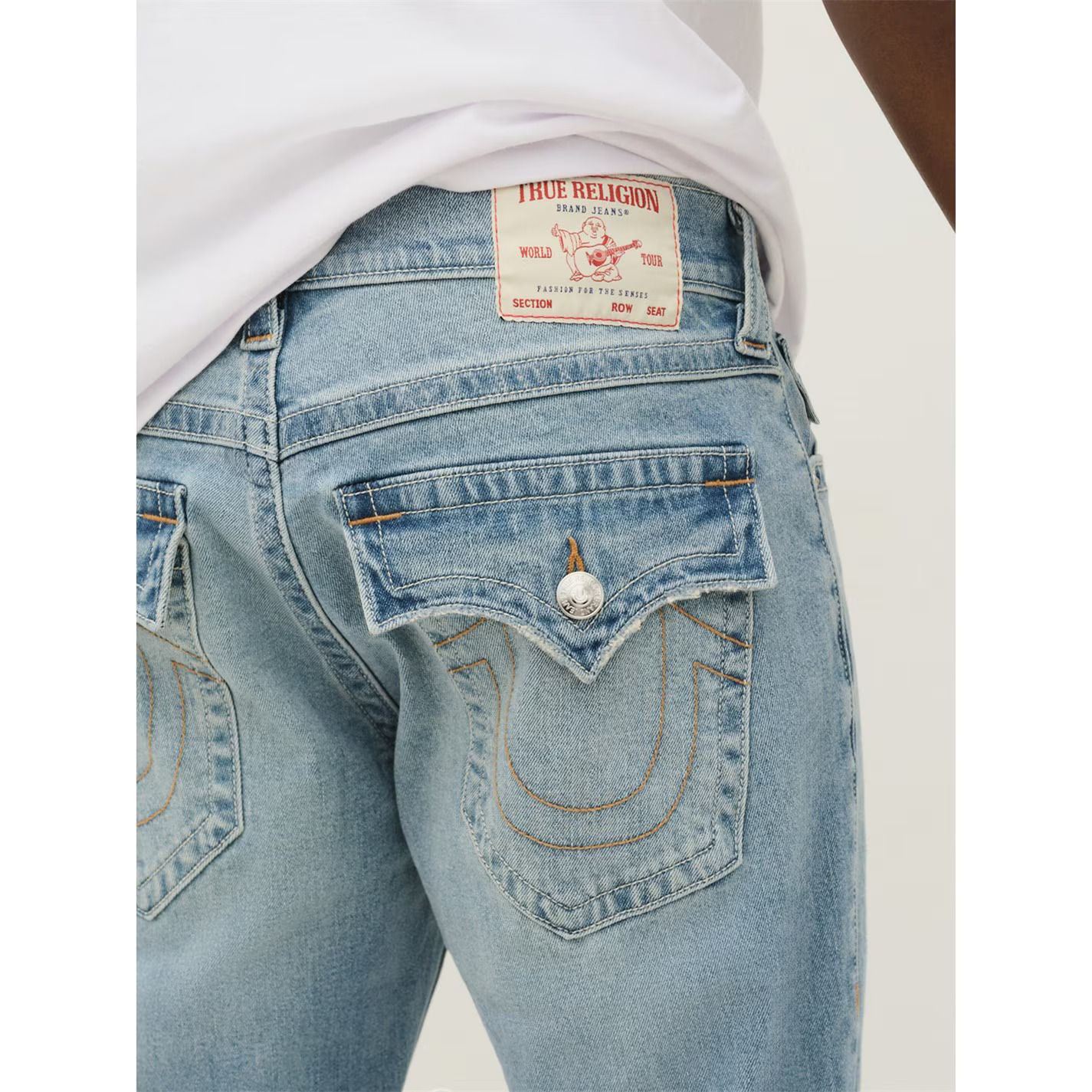 남성 스트레이트 데님 Men's Ricky Straight Leg Jeans 634648 Brilliant Medium Wash