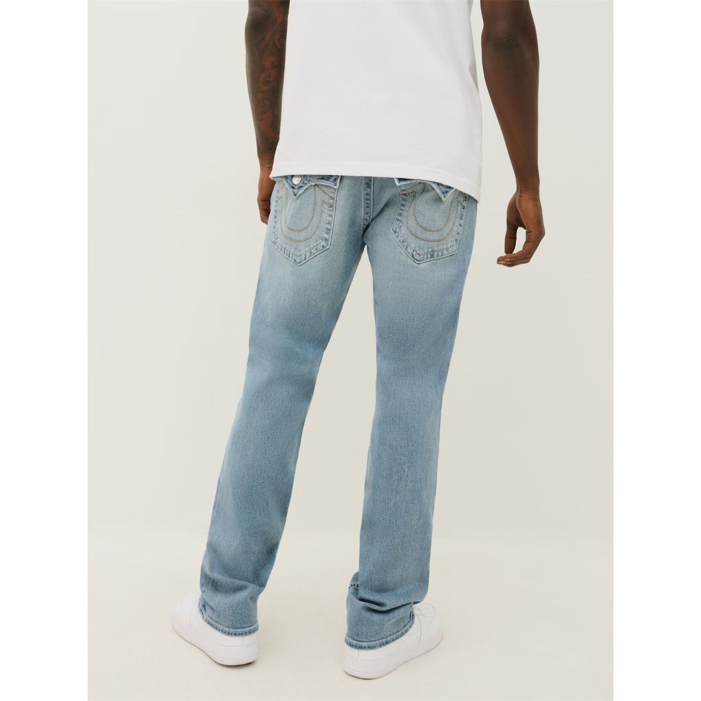 남성 스트레이트 데님 Men's Ricky Straight Leg Jeans 634648 Brilliant Medium Wash