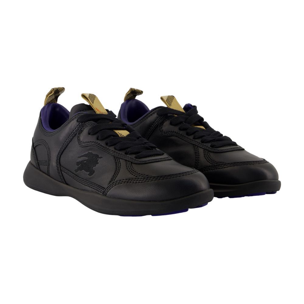 스니커즈 버버리 가죽 블랙 Lf Blade Sneakers - Burberry - Leather - Black