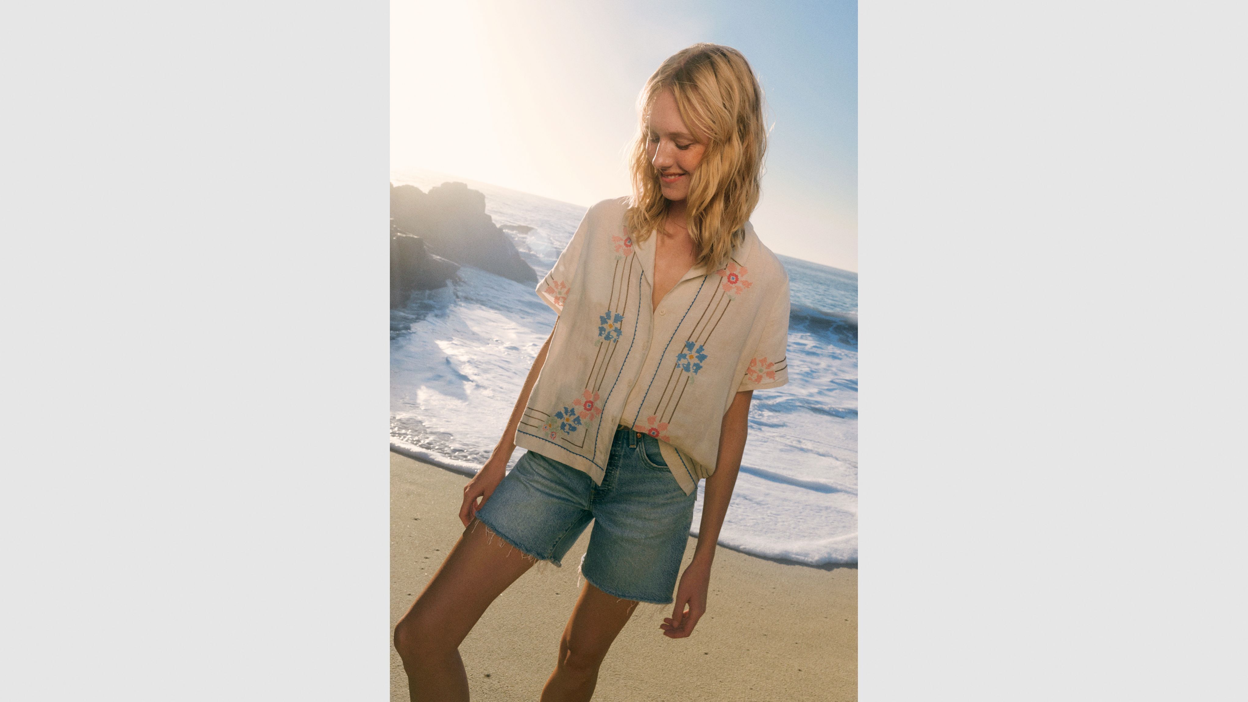 소니 린넨 블렌드 셔츠 Sonny Linen Blend Camp Shirt 001M00001
