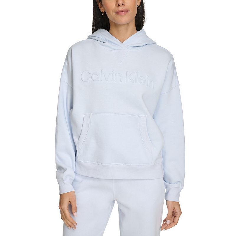 여성 플리스 로고 풀오버 후디 Women's Fleece Embossed Logo Pullover Hoodie 18765900 Spray