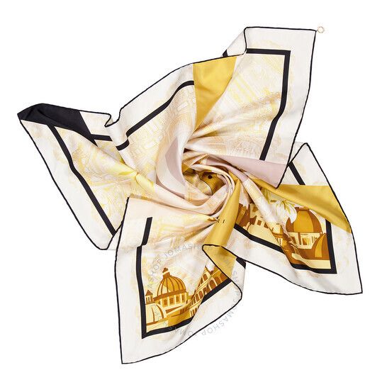 헤리티지 실크 트윌 스퀘어 스카프 Bvlgari Heritage Silk Twill Square Scarf 245873