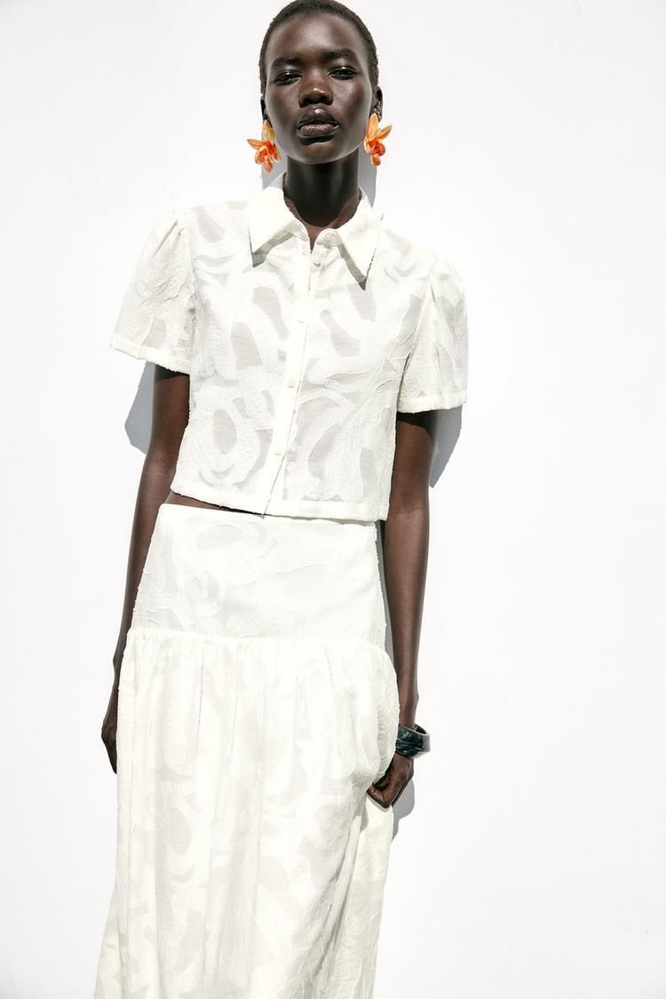 텍스쳐드 숏 셔츠 TEXTURED SHORT SHIRT 441585119