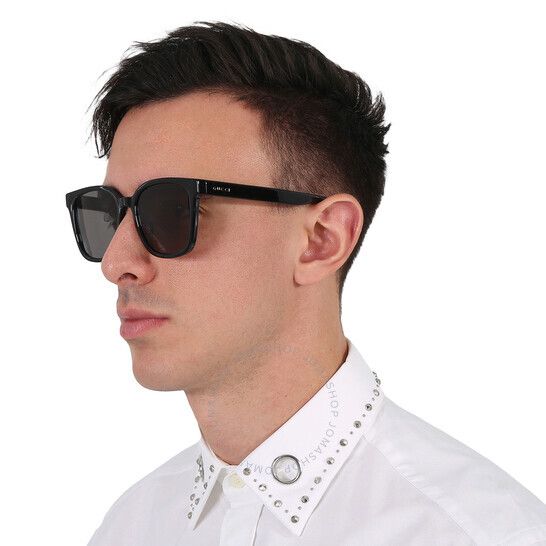 구찌 스모크 스퀘어 남성 선글라스 Gucci Smoke Square Men's Sunglasses GG1346SK 001 56 GG1346SK 001 56