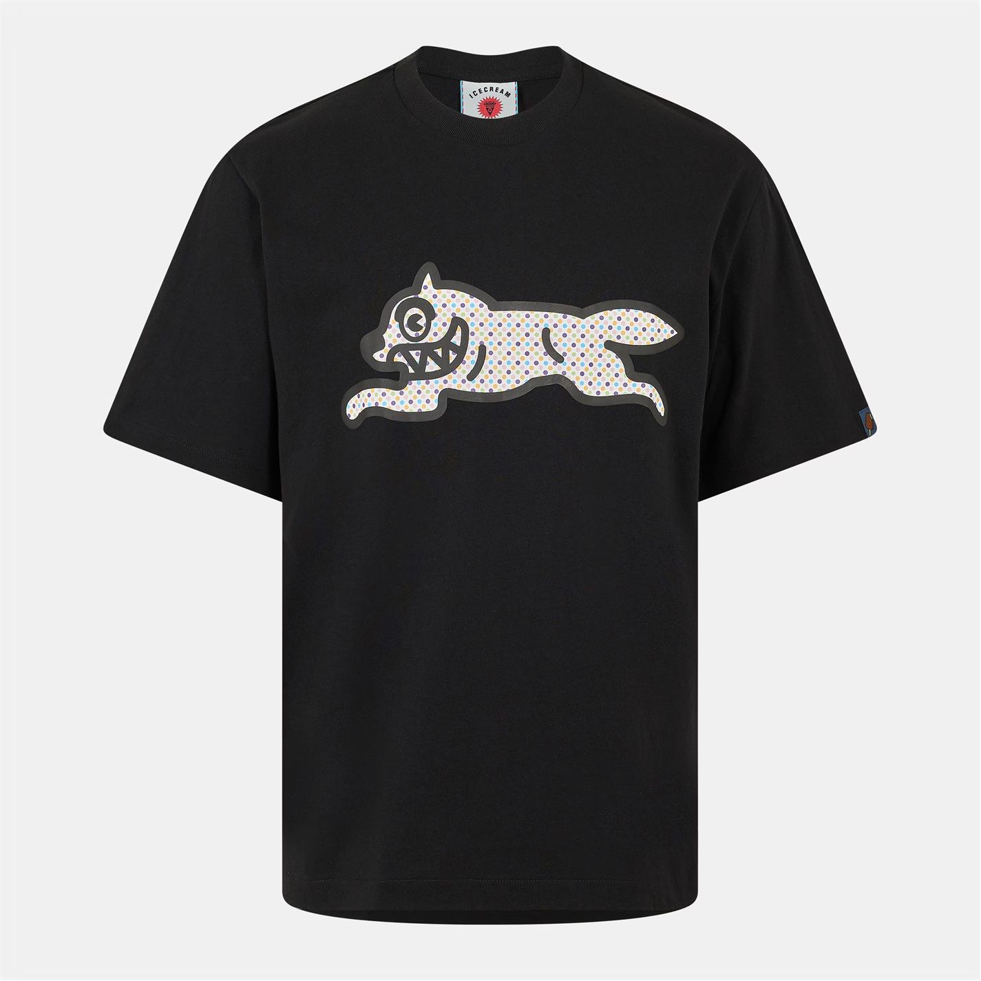 런 티셔츠 블랙 Polka Dot Run Dog T-Shirt Black 59219003