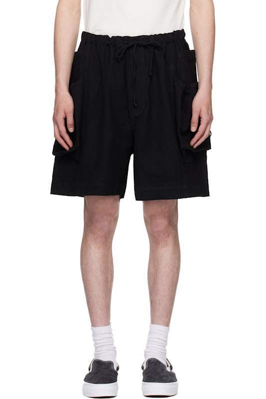 블랙 바지 Black Salt Shorts 17428711