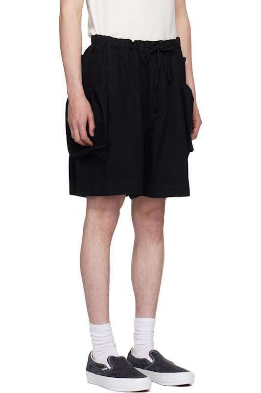 블랙 바지 Black Salt Shorts 17428711