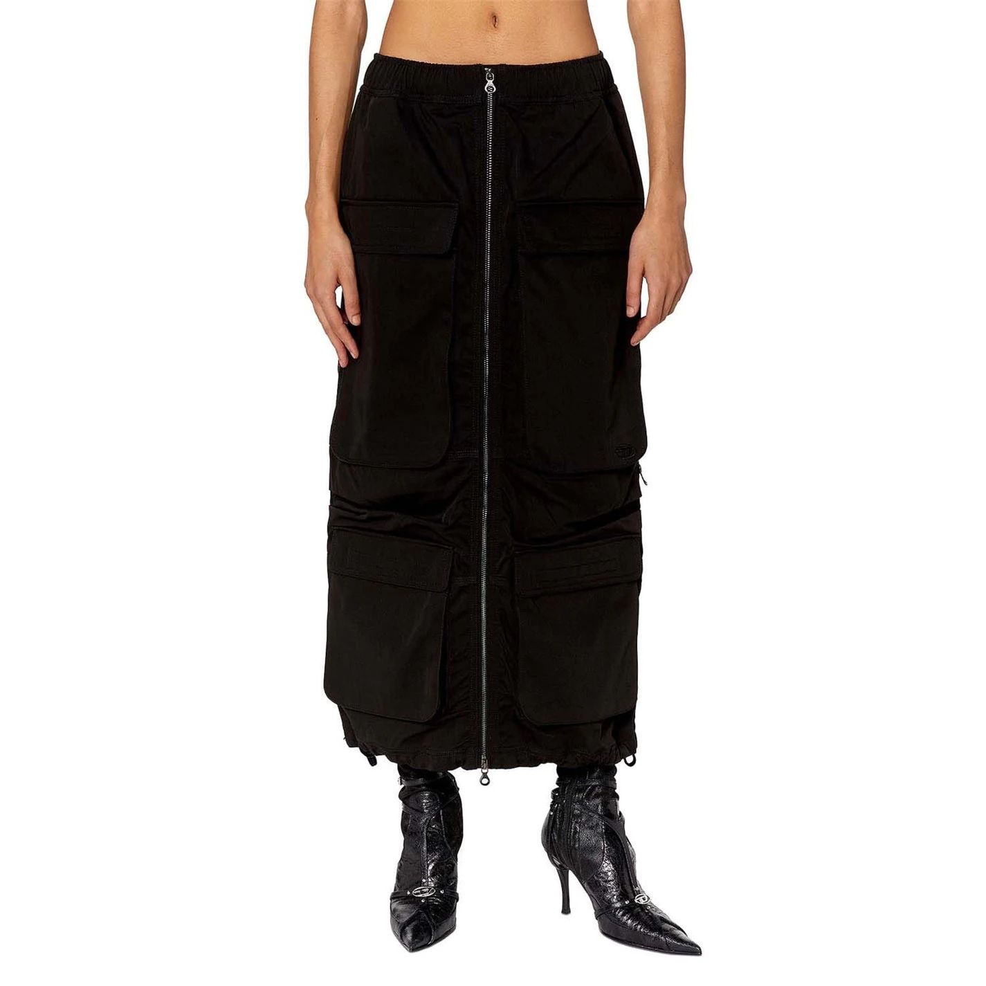 카고 스커트 블랙 O-Mirt Cargo Skirt Black 31398703